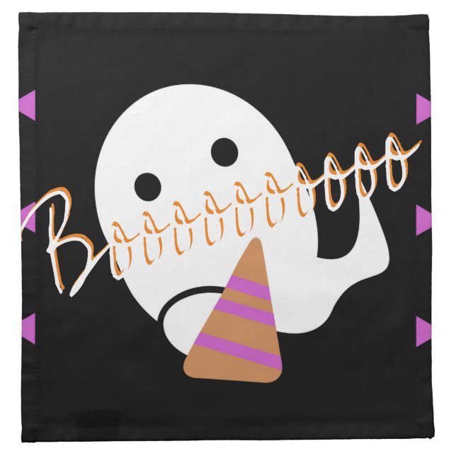 Halloween Ghost Costume Party     Cloth Napkin (Front)