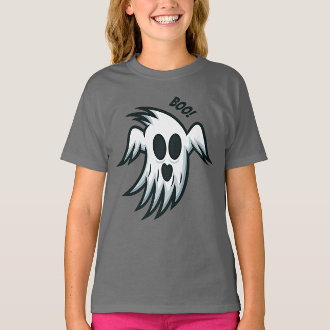 Halloween Ghost custom shirts & jackets (Front)