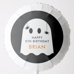 Halloween Ghost Cute Birthday Balloon