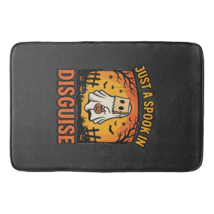 Halloween Ghost Disguise Bath Mat