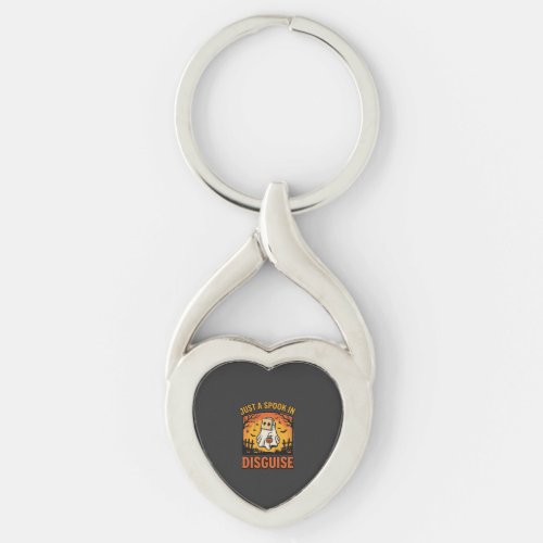 Halloween Ghost Disguise Keychain