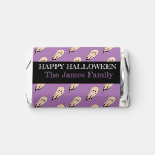 Halloween Ghost Doodle Hand Drawn Patterned Hershey's Miniatures