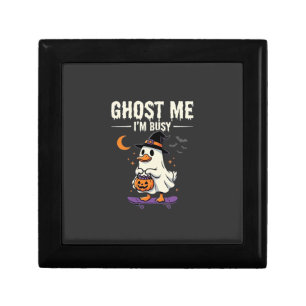 Halloween Ghost Duck Skateboard Design_1 Gift Box