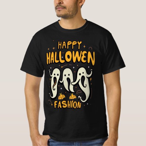 halloween ghost fashion3 T_Shirt