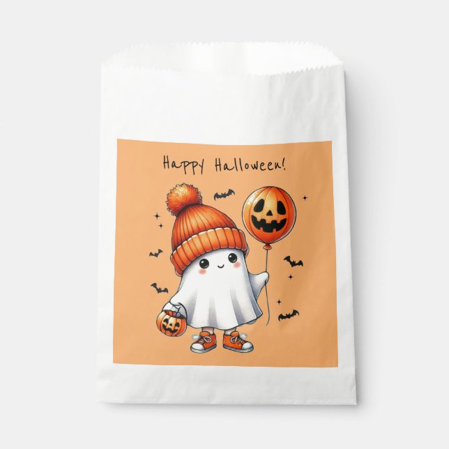 Halloween Ghost Favor Bags (Front)