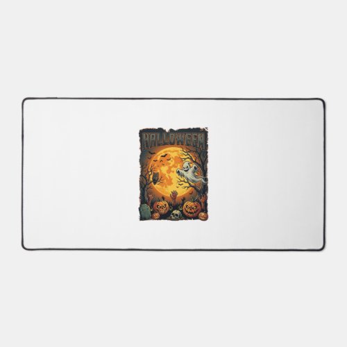 Halloween Ghost Full Moon Jack Lanterns Zombie Han Desk Mat
