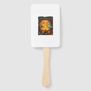 Halloween Ghost Full Moon Jack Lanterns Zombie Han Hand Fan