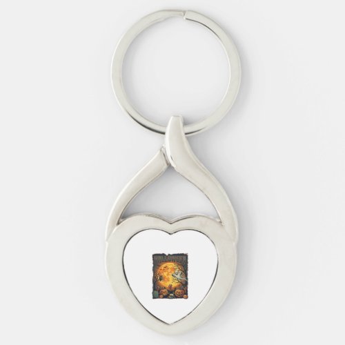 Halloween Ghost Full Moon Jack Lanterns Zombie Han Keychain