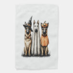 Halloween Ghost German Shepherd Dog Garden Flag