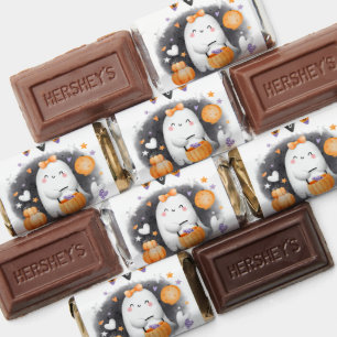 Halloween Ghost Girl Candy Hershey's Miniatures