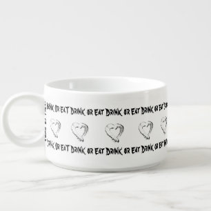 Halloween Ghost Heart Chilli Mug