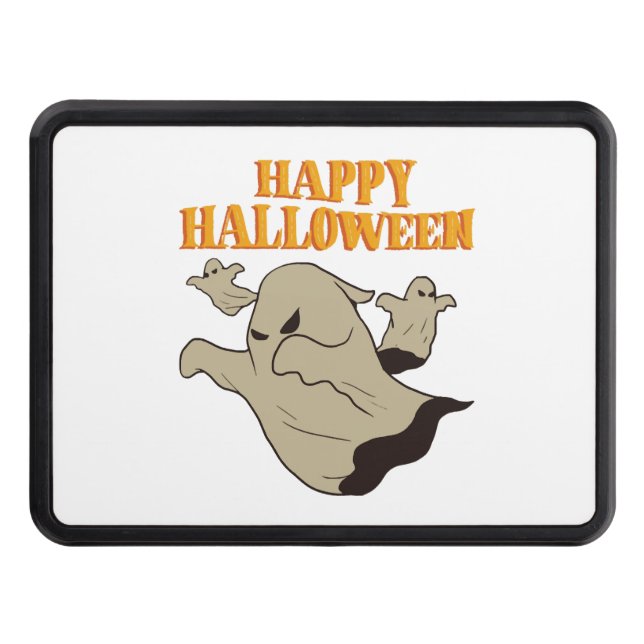 Halloween -Ghost Hitch Cover (Front)