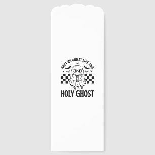 Halloween Ghost Holy Ghost Funny Vintage Checkerbo Bookmarks