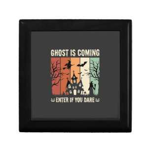 Halloween Ghost Is Coming Haunted House Gift Box