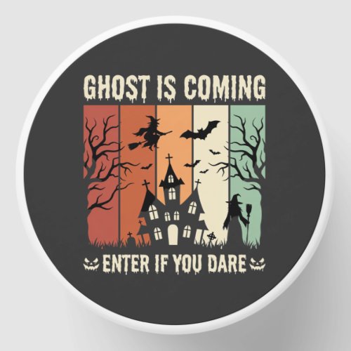 Halloween Ghost Is Coming Haunted House Mini Candle Favors