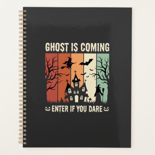 Halloween Ghost Is Coming Haunted House Planner