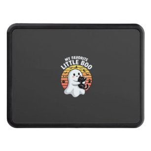 Halloween Ghost Little Boo Cat Hitch Cover