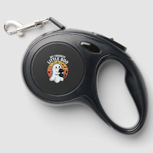 Halloween Ghost Little Boo Cat Retractable Pet Leash