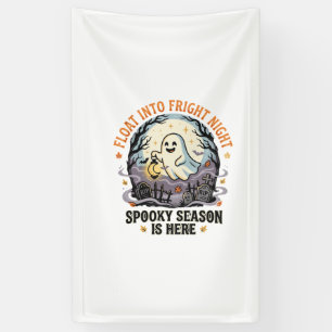 Halloween Ghost Moon Parade Banner