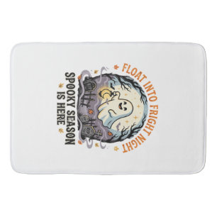Halloween Ghost Moon Parade Bath Mat