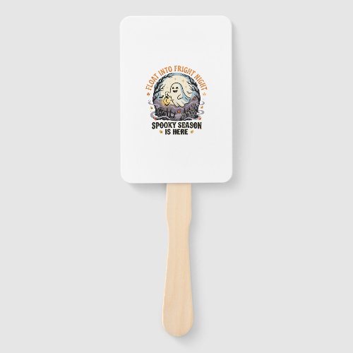 Halloween Ghost Moon Parade Hand Fan