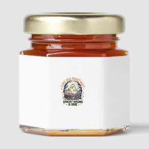 Halloween Ghost Moon Parade Honey Jar Favors