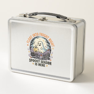 Halloween Ghost Moon Parade Metal Lunch Box