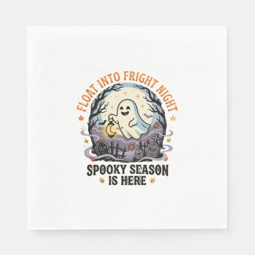 Halloween Ghost Moon Parade Napkins