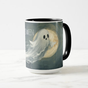 Halloween Ghost Mug Spooky Coffee Cup