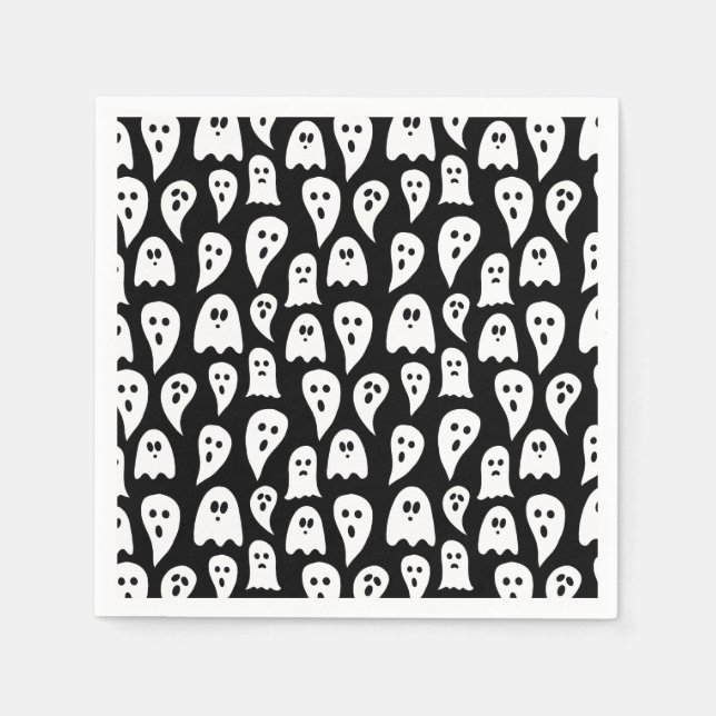 Halloween Ghost Napkins (Front)