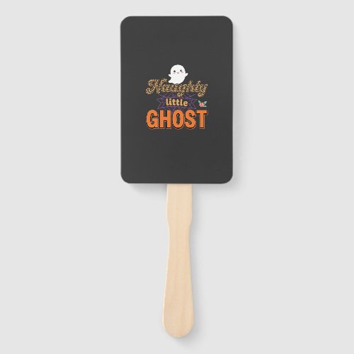 Halloween Ghost Naughty Little Ghost Design Hand Fan