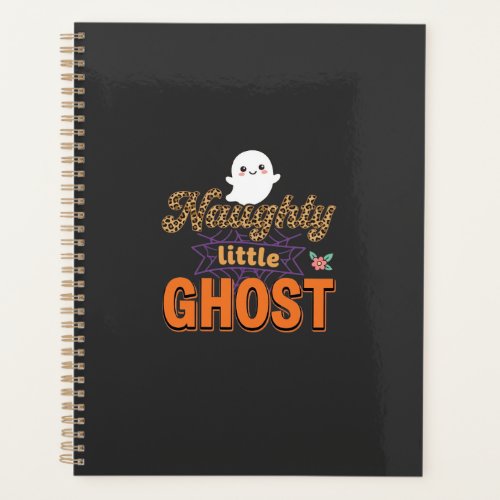 Halloween Ghost Naughty Little Ghost Design Planner