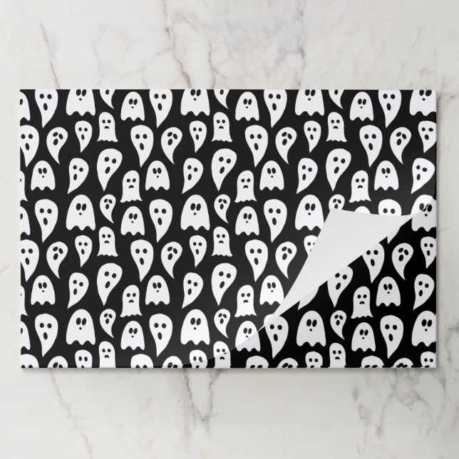 Halloween Ghost Paper Pad (Folded)