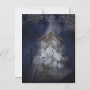 Halloween Ghost Party Invitation