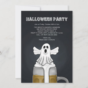Halloween Ghost Party Invitation