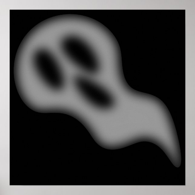 Halloween Ghost Photo Print (Front)