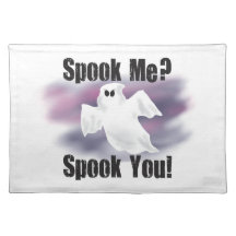 Halloween ghost placemat