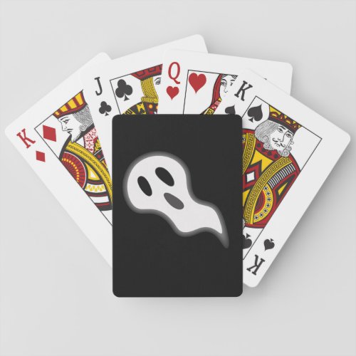 Halloween Ghost Playing Cards