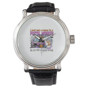 Halloween Ghost,Postal Worker Watch