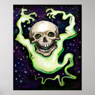 Halloween Ghost Poster