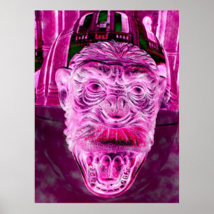 Halloween ghost poster