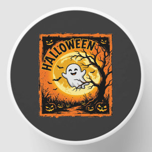 Halloween Ghost Pumpkin Haunted Tree Mini Candle Favors