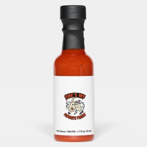Halloween Ghost Romance Humor Hot Sauces