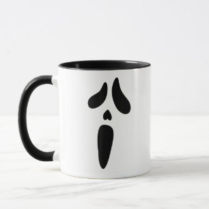 Halloween Ghost Scary Face Holiday Mug