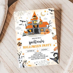 Halloween Ghost Spooktacular Party Invitation