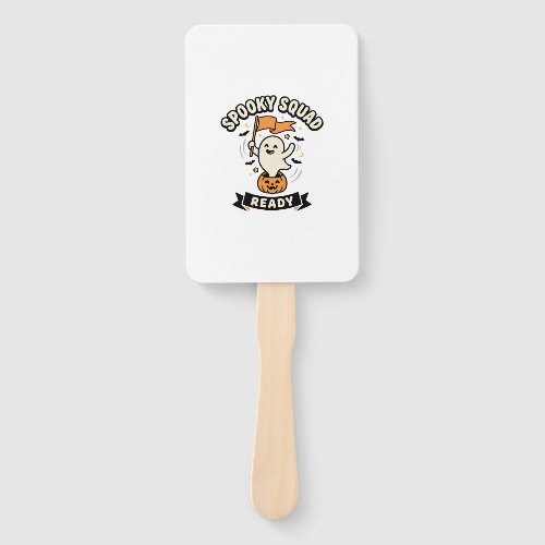 Halloween Ghost Squad Hand Fan