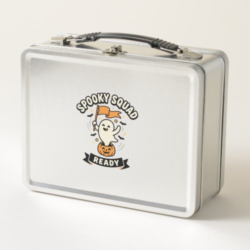 Halloween Ghost Squad Metal Lunch Box
