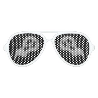 Halloween Ghost Sunglass Aviator Sunglasses