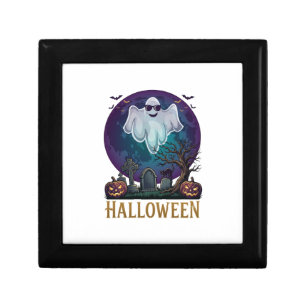 Halloween Ghost Sunglasses Purple Moon Graveyard_1 Gift Box