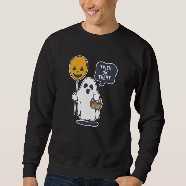 Halloween Ghost Sweatshirt (Front)